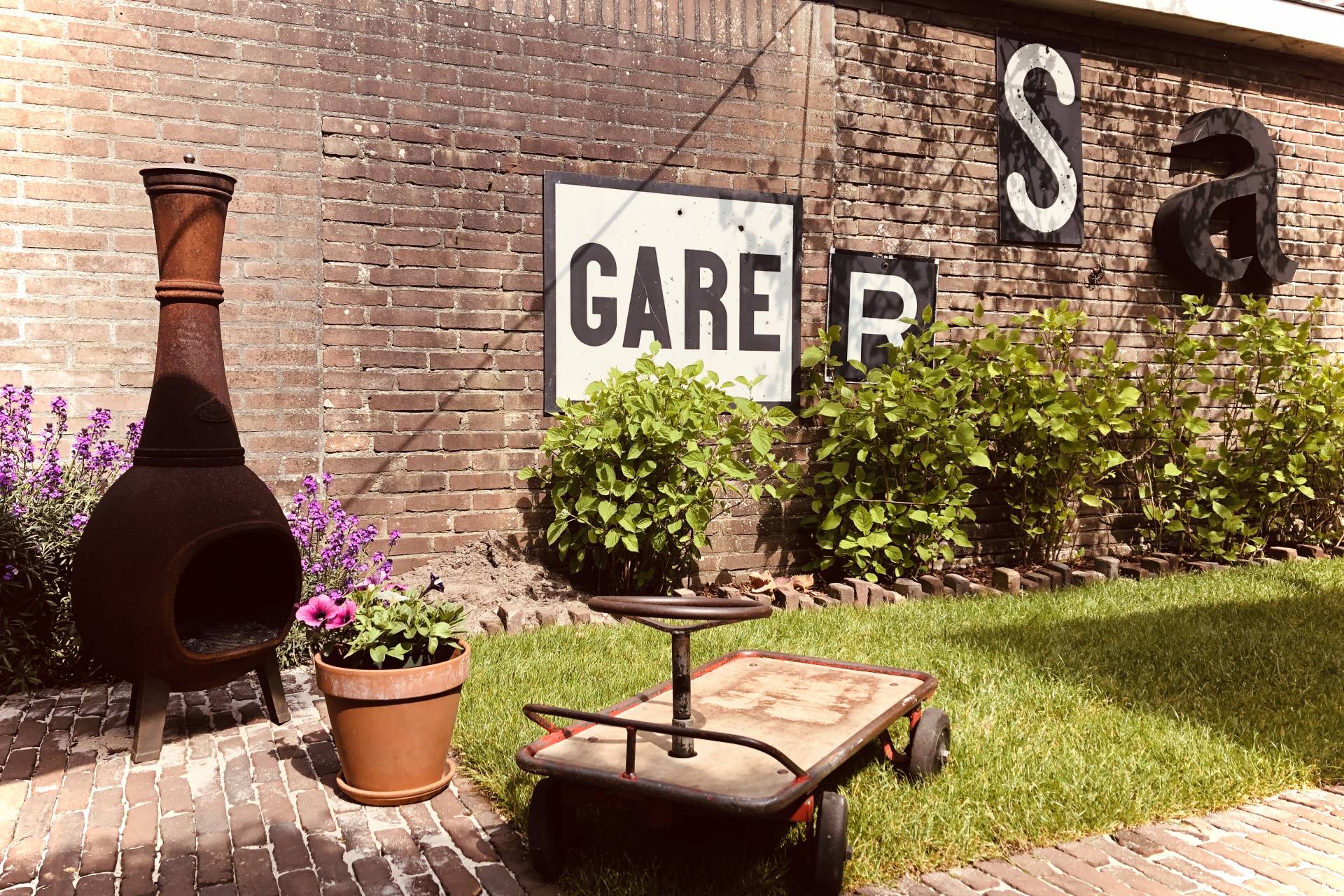Vintage wanddecoratie antiroest