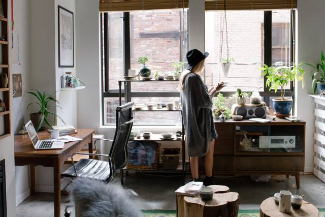 Nieuw industrieel interieur